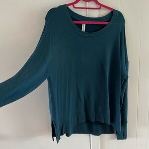 Athleta Teal Workout Top